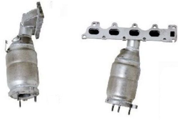Opel Astra H 1.6 Twinport Motor Katalitik Konvektör Komple Yan Sanayi 5849021