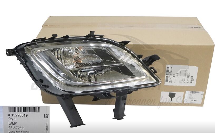 Opel Astra J Komple Sinyalli Ön Sağ Sis Farı Orjinal Gm Marka 1226106 - 13293619