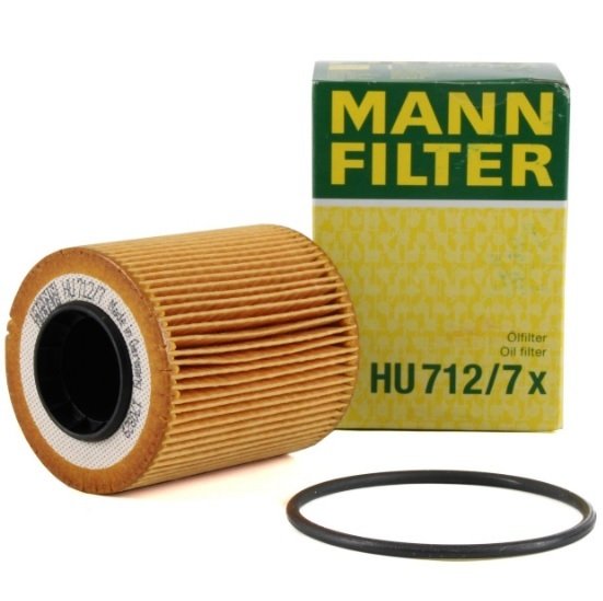 Opel Astra H 1.3 Dizel Ufi Tip Yağ Filtresi Mann Marka HU712/7X - 650220