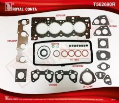 Peugeot 206 1998 - 2011 1.4 Benzinli 8 Valf Motor Üst Takım Conta Royal Marka T562690R