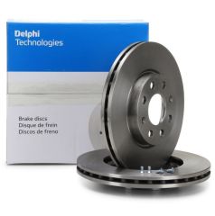 Peugeot Rifter Ön Fren Disk Takımı Delphi Marka 4249.K1 - BG4696C