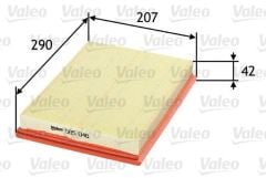 Opel Corsa C / Meriva A Hava Filtresi Valeo Marka 834157 - VAL 585046