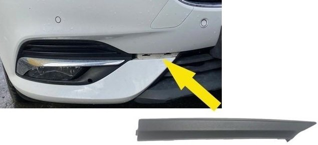 Opel İnsignia B Ön Tampon Sağ Sis Yan Çıtası Yansanayi 39020290