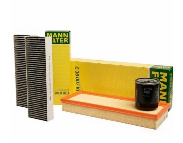 Opel Mokka B 1.2 Turbo Benzinli Periyodik Bakım Seti Mann Marka C36007 - CUK26025 - W7058