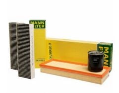 Opel Mokka B 1.2 Turbo Benzinli Periyodik Bakım Seti Mann Marka C36007 - CUK26025 - W7058