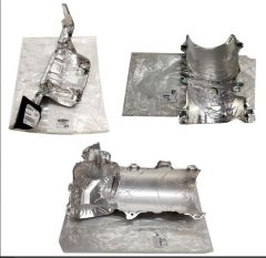 Peugeot 206 1.4 Hdi Turbo Isı Kalkan Seti Orijinal Psa Marka 1723.R1 - 1723.R0 - 1723.Y4