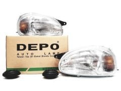 Opel Corsa B Ön Sol Far Motorsuz Manuel Depo Marka Ürün