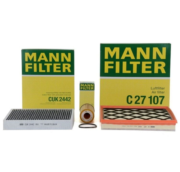 Opel Astra J 1.4 Turbo Periyodik Bakım Filtre Seti Mann Marka C27107 - CUK2442 - HU612/2