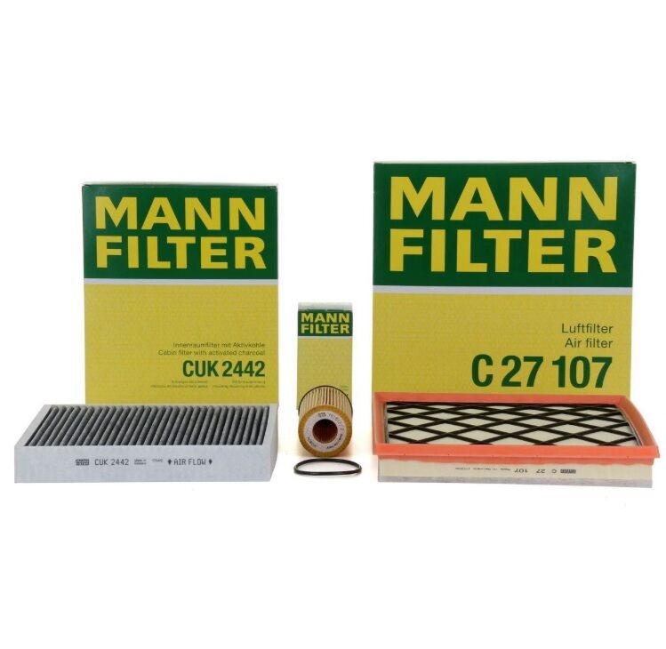 Opel Astra J 1.6 Turbo Periyodik Filtre Seti Mann Marka C27107 - CUK2442 - HU612/2