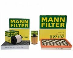 Opel Astra J 1.3 Dizel (A13DTE) Periyodik Bakım Filtre Seti Mann Marka C27107 - CUK2442 - PU9001X - HU712/11X