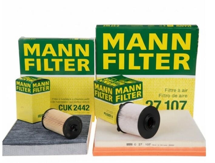 Opel Astra J 1.6 Dizel Periyodik Bakım Filtre Seti Mann Marka C27107 - CUK2442 - PU9001X - HU6019Z