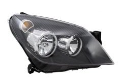 Opel Astra H Sağ Far Siyah Zeminli Depo Marka 93178636 - 1216562