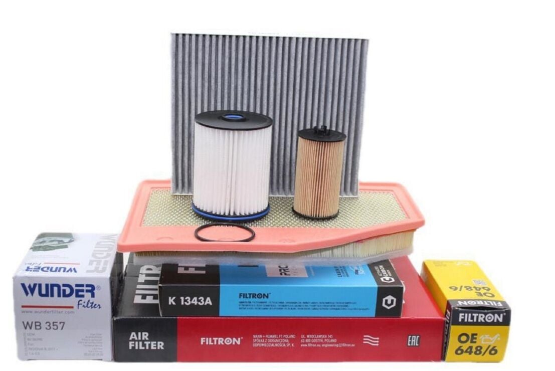 Opel İnsignia B 1.6 Dizel Periyodik Bakım Filtre Seti Filtron Marka AP152/7 - K1343A - OE648/6 - WB357