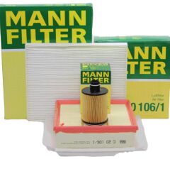 Opel Corsa D 1.3 Dizel Euro 5 Motor Periyodik Bakım Seti Mann Marka C20136/1 - CU2243 - HU712/11X