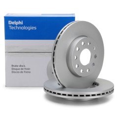 Volkswagen Golf 7 Ön Fren Disk Takımı Delphi Marka 5Q0615301A - BG4701