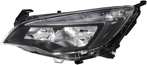 Opel Astra J Sağ Far Füme Ledli  HELLA 1216692 - 1EG010011361