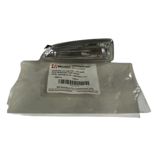 Opel İnsignia B Sağ Çamurluk Sinyali Mette Marka 754K4380