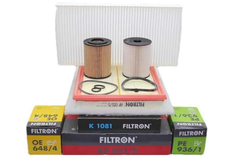 Opel Combo C 1.7 Dizel Periyodik Bakım Filtre Seti Filtron Marka AP051/5 - K1081 - OE648/4 - PE936/1