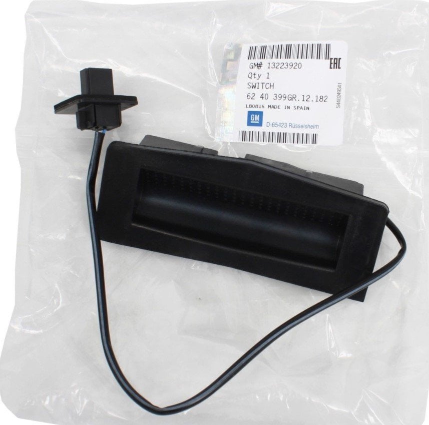 Opel Astra H Bagaj Açma Düğmesi Swici Orjinal Gm Marka 6240399 - 13223920