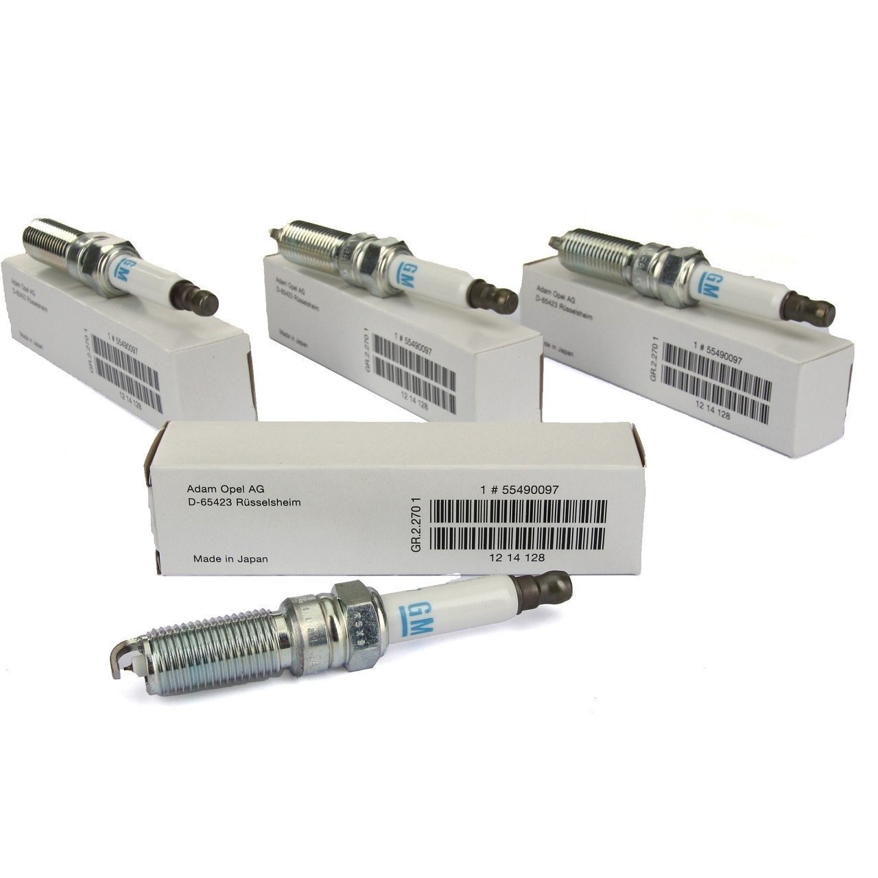 Opel Astra K 1.4 Turbo Ateşleme Buji Takımı Orjinal Gm Marka 1214128 - 55490097