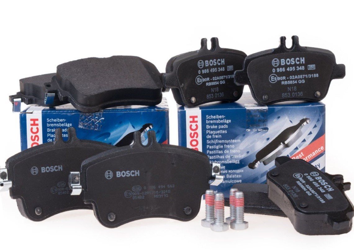 Mercedes W176 Kasa A180 Ön Ve Arka Fren Balata Takımı Bosch Marka 0074209420 - 0004202902