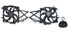 Opel Combo C Fan Motoru Davlumbazlı Yan Sanayi 13208239