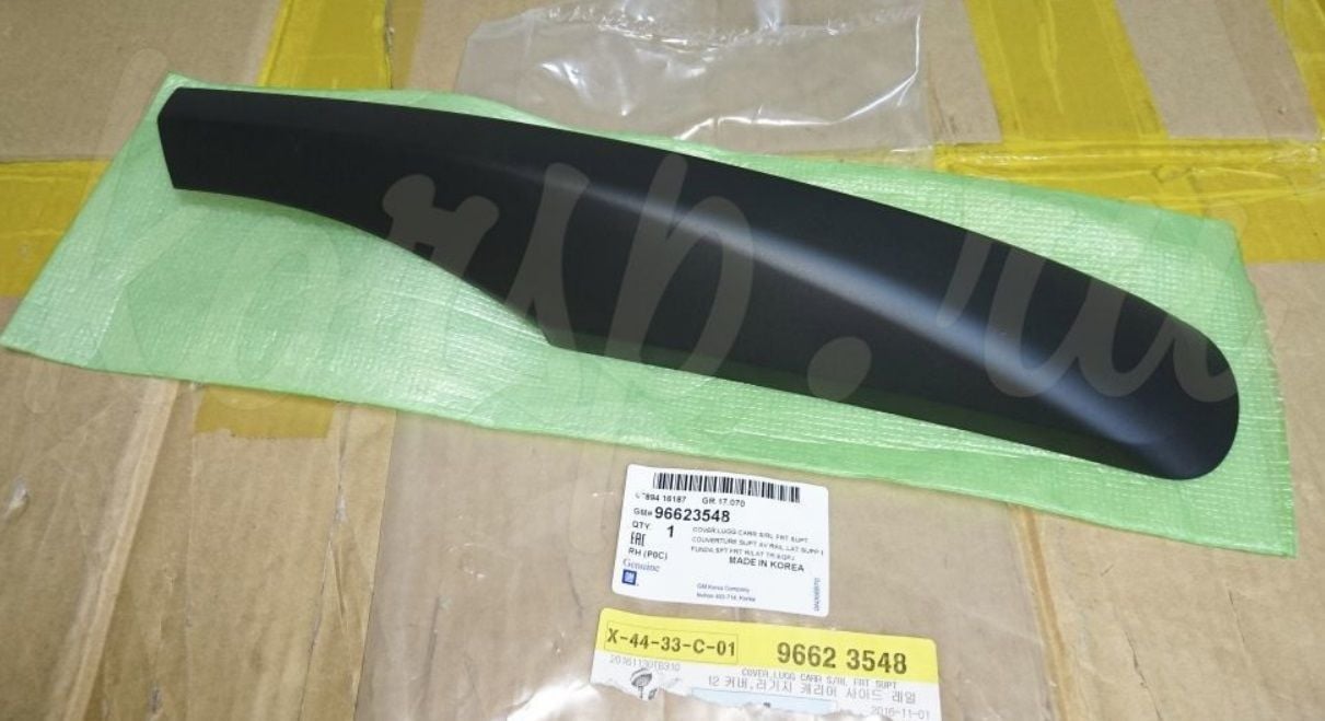 Chevrolet Captiva Arka Sol Tavan Taşıyıcı Kapağı Orjinal Gm Marka 96623551