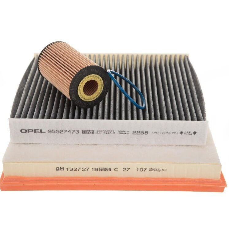 Opel Astra J 1.4 1.6 Turbo Motor Filtre Bakım Seti Orjinal Gm