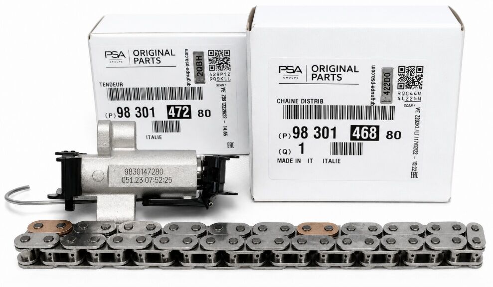 Opel Corsa F (2021-2022) 1.5 BlueHdi Eksantrik Zinciri + Triger Gergisi Set Orjinal Psa Marka 9830146880 - 9830147280