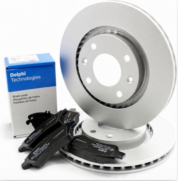 Opel Corsa F Ön Fren Disk Takımı + Ön Fren Balata Takımı Delphi Marka BG3620 - LP1727