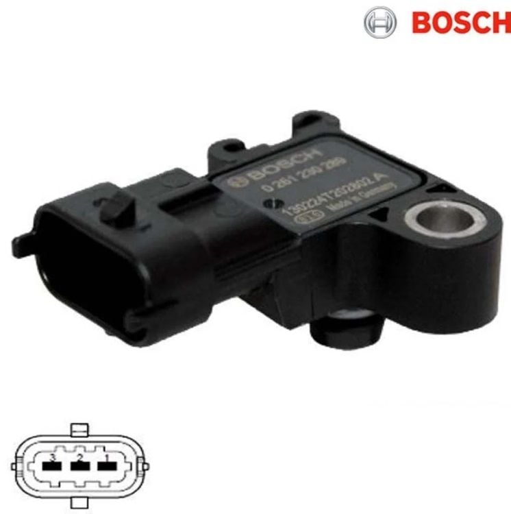 Opel Astra J 1.6 Turbo (A16LET) Map Sensörü Bosch Marka 1235060 - 0261230289