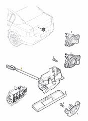 Opel Vectra C Bagaj Kilidi Kablolu Orjinal Gm Marka 13173563