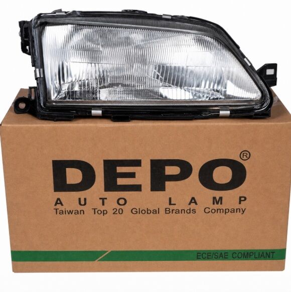Peugeot 306 Ön Sağ Far (Yolcu Tarafı) 1993-1997 Depo Marka  6205.F3 - DPO 550-1114R-LD-E