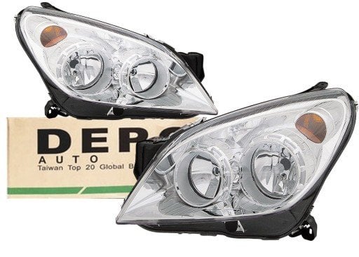 Opel Astra H Sol Far Krom Makyajlı Kasa Depo Marka Malzeme 1216659 - DPO 442-1140LMLEMN1