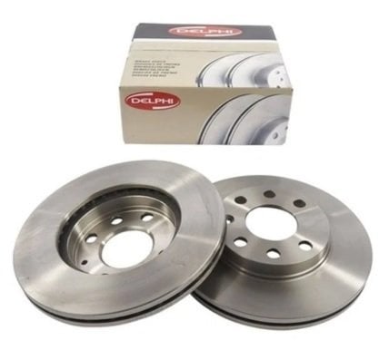 Opel Corsa B Ön Fren Disk Takımı (Hava Kanallı) Delphi Marka BG2278 - 569054