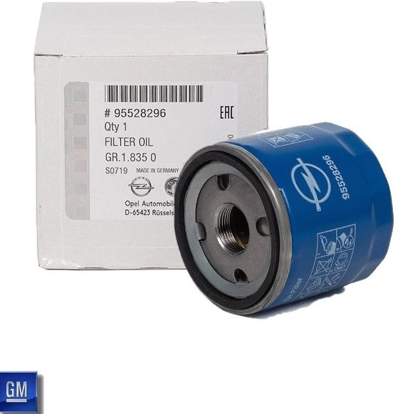 Opel İnsignia B 1.0 / 1.4 / 1.5 Benzinli Yağ Filtresi Orjinal Gm Marka 650237 - 95528296