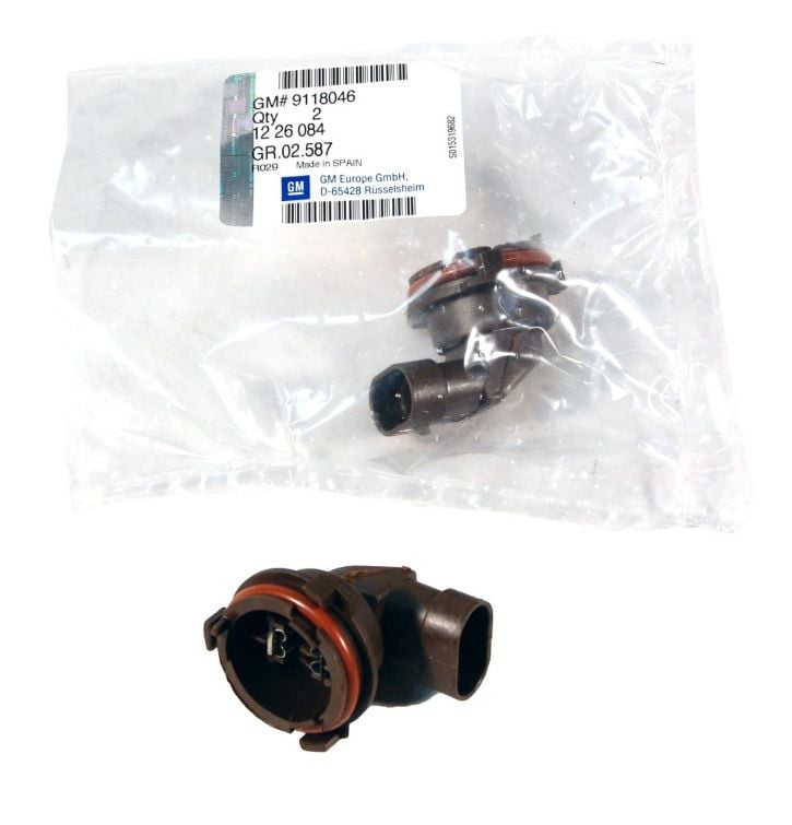 Opel Astra G Kısa Far Ampul Duyu Orjinal Gm Marka Malzeme 9118046 - 1226084